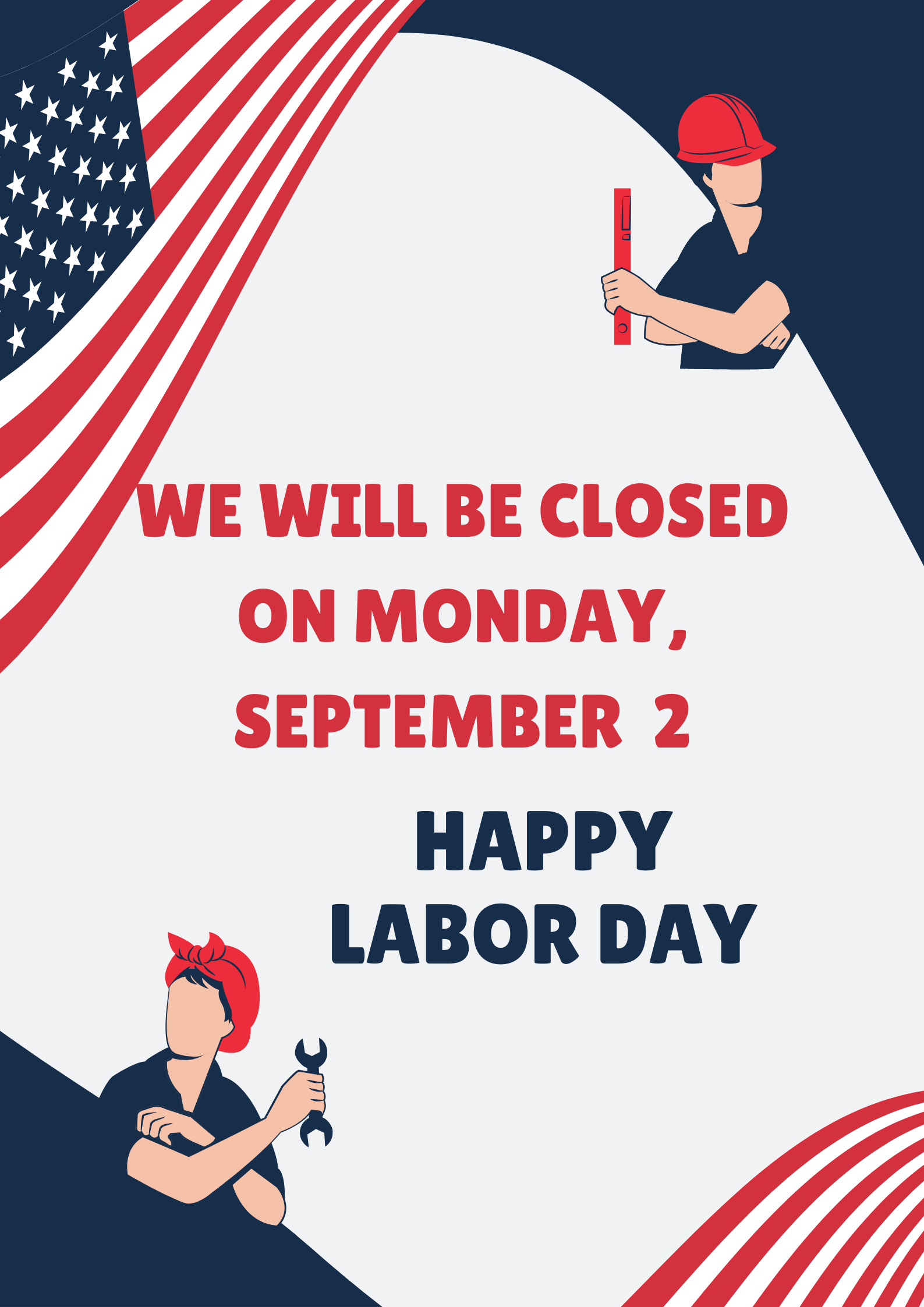 Closed for Labor Day